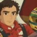 Airton Senna foi um dos que foram recriados pela IA Ghibli Foto: Reprodução/X