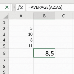 Como Calcular a Média no Excel Como Calcular a Média no Excel