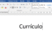 Fazer Curriculo no Word