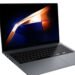 Notebook Samsung Galaxy Book4 review visão frontal mostrando a tela de 15 6 polegadas