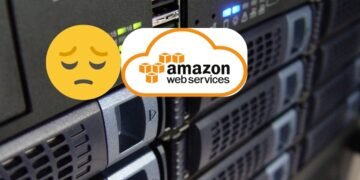 Falha no sistema de nuvem da Amazon (AWS